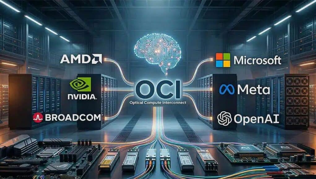 AMD, NVIDIA, Microsoft y OpenAI Lanzan OCI, Estándar Óptico para IA AMD, NVIDIA, Microsoft y OpenAI Lanzan OCI, Estándar Óptico para IA
