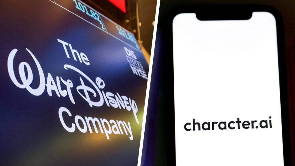 Character AI Retira a Todos los Personajes de Disney, tras una Carta de Cese y Desista