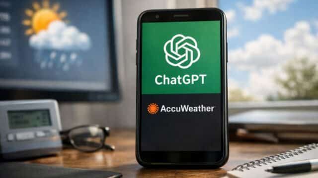 ChatGPT con AccuWeather Desarrollaron un Agente de IA que Permite Saber si Lloverá a una Hora Exacta
