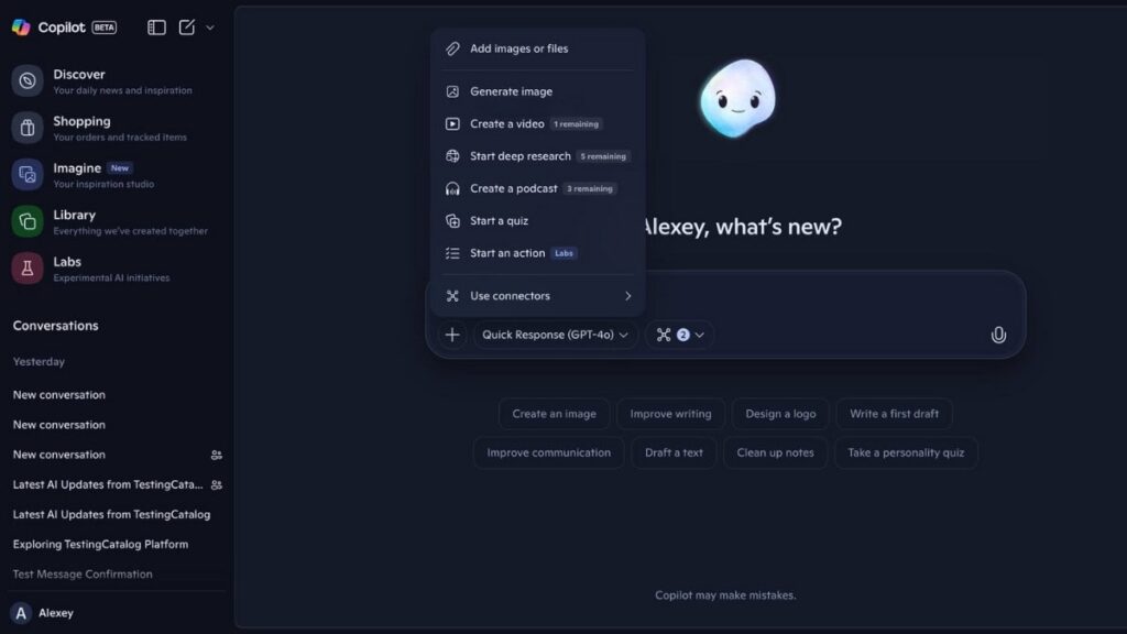 Creación de videos en Copilot con IA