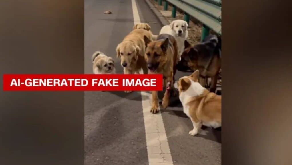 El Vídeo de los Siete Perros en China que Engañó a 230 Millones de Personas El Vídeo de los Siete Perros en China que Engañó a 230 Millones de Personas
