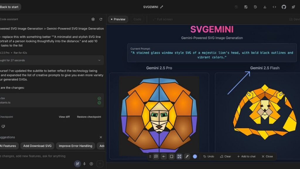 Google AI Studio te permite crear apps de IA más rápido