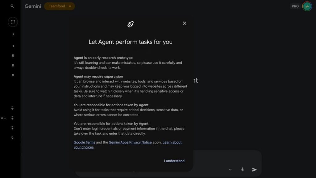 Google Gemini Agent 1