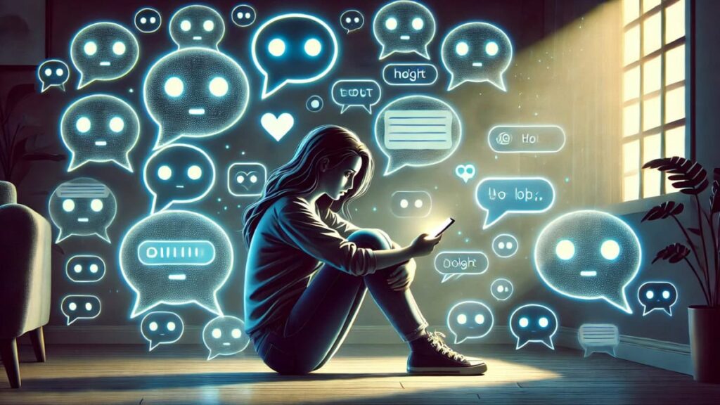 Los Chatbots ya Saben Cuándo te Sientes Solo… y lo Usan para que Sigas Conversando con Ellos