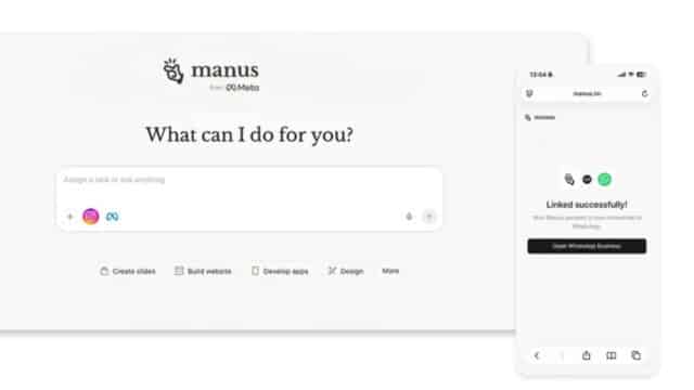 Manus AI Prepara Integración con WhatsApp Business para Sus Agentes de IA Manus AI Prepara Integración con WhatsApp Business para Sus Agentes de IA