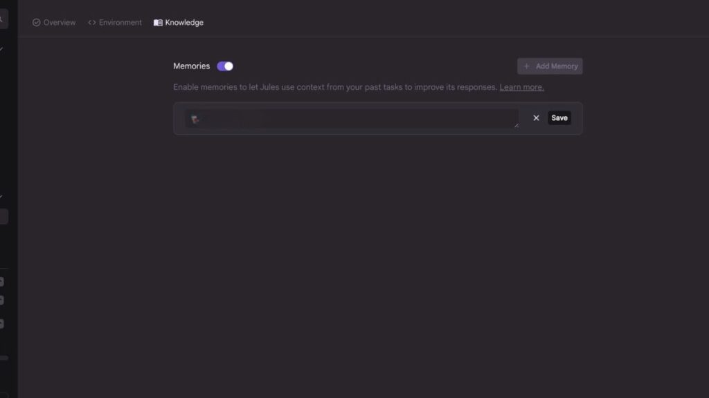 Memoria Jules de Google