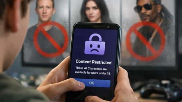 Meta Pausa el Acceso a Personajes de IA para Menores de 18 Años, Antes de su Nueva Versión