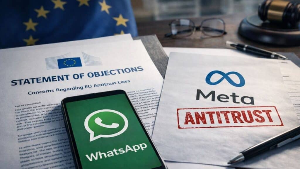Meta Puede Afrontar una Multa del 10 % en Europa por Eliminar IA de Terceros en WhatsApp