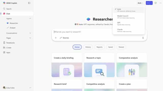 Microsoft 365 Copilot Adopta un Sistema Multimodelo Aprovechando Conjuntamente a ChatGPT y Claude Microsoft 365 Copilot Adopta un Sistema Multimodelo Aprovechando Conjuntamente a ChatGPT y Claude