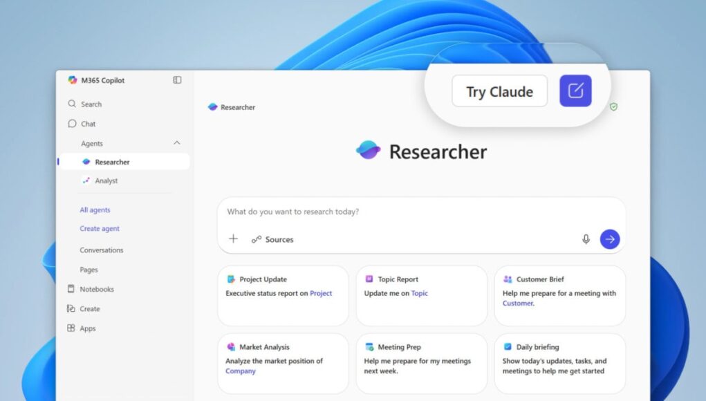Microsoft-Aliado-con-el-Rival-de-OpenAI-Integra-la-Inteligencia-Artificial-de-Anthropic-en-Copilot