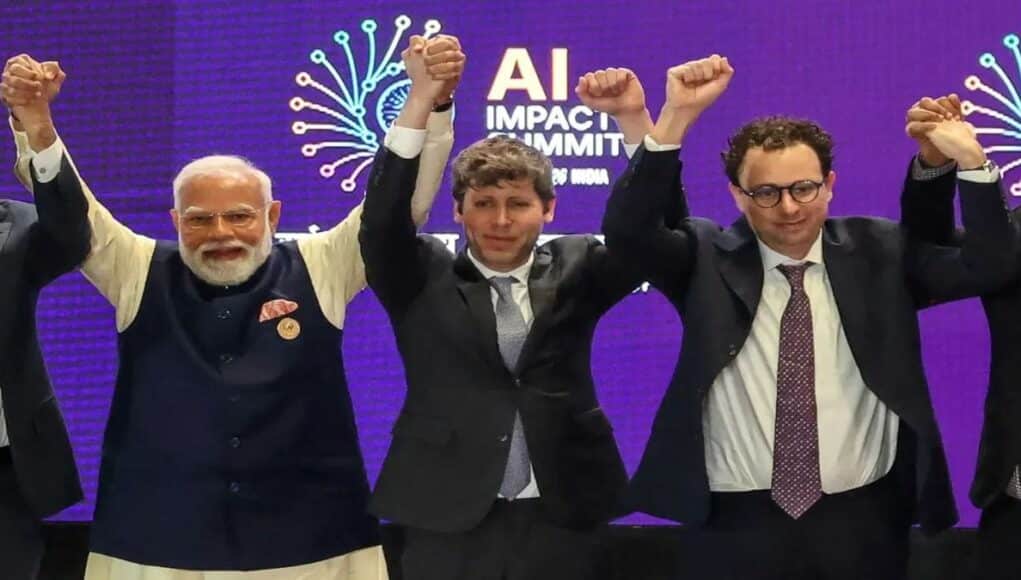 Narendra-Modi-Sam-Altman-y-Dario-Amodei-la-Foto-de-la-Discordia-en-la-IA-Global