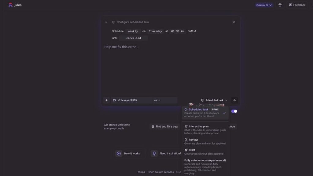 Novedad Google Jules 1