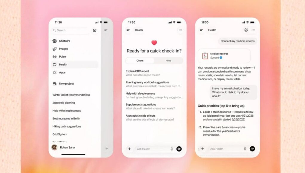 OpenAI-Presenta-ChatGPT-Health-que-Proporciona-Consejos-Personalizados-de-Salud-y-Bienestar