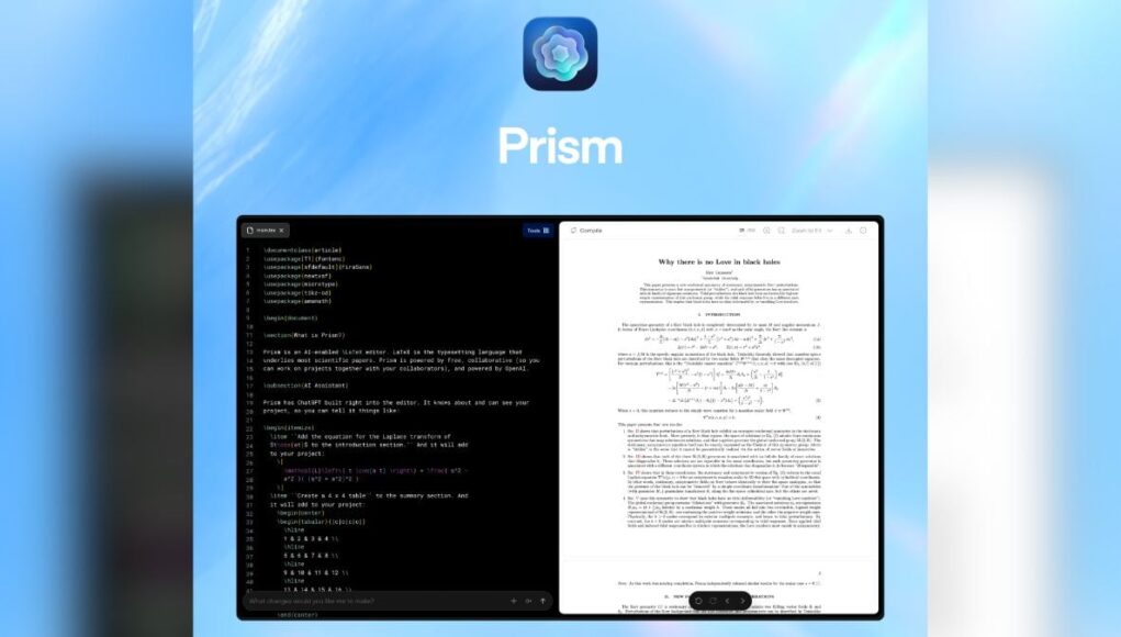 OpenAI-Presenta-Prism-el-Nuevo-Espacio-de-Trabajo-de-IA-para-Cientificos