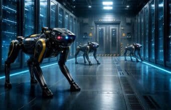 Perros robot Sustituyen a los Vigilantes en Centros de Datos de IA, y es un Beneficio para el Sector Perros robot Sustituyen a los Vigilantes en Centros de Datos de IA, y es un Beneficio para el Sector