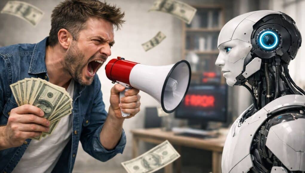 Startup Ofrece 800 Dólares al Día por Entrenar IA Gritando a Chatbots