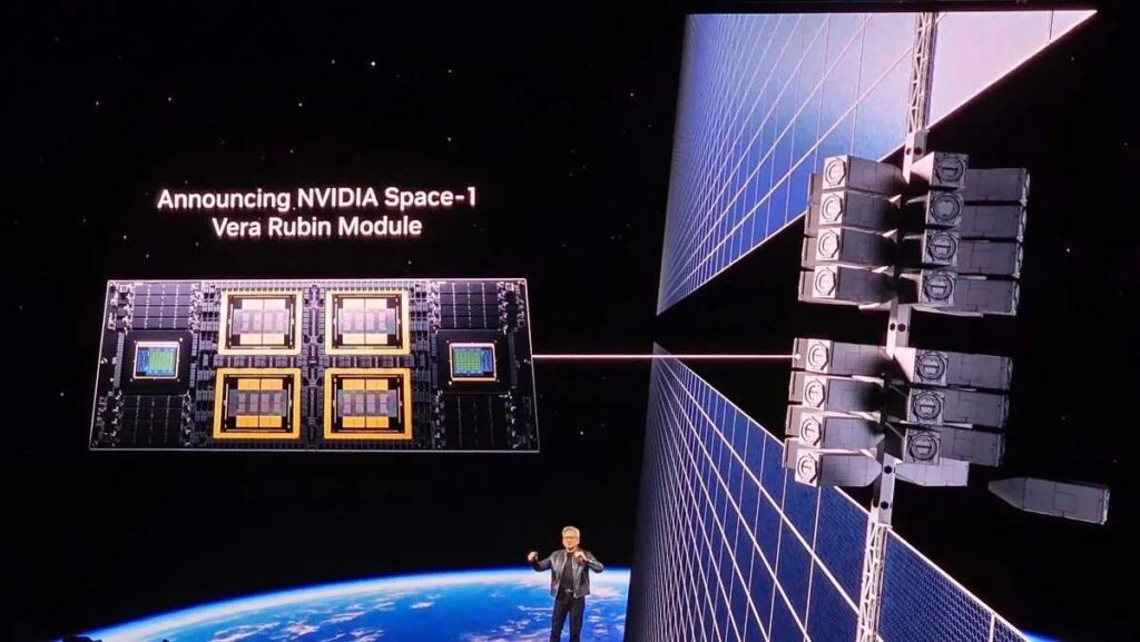 Nvidia desarrollará el módulo Vera Rubin Space-1, como la base de estas plataformas orbitales