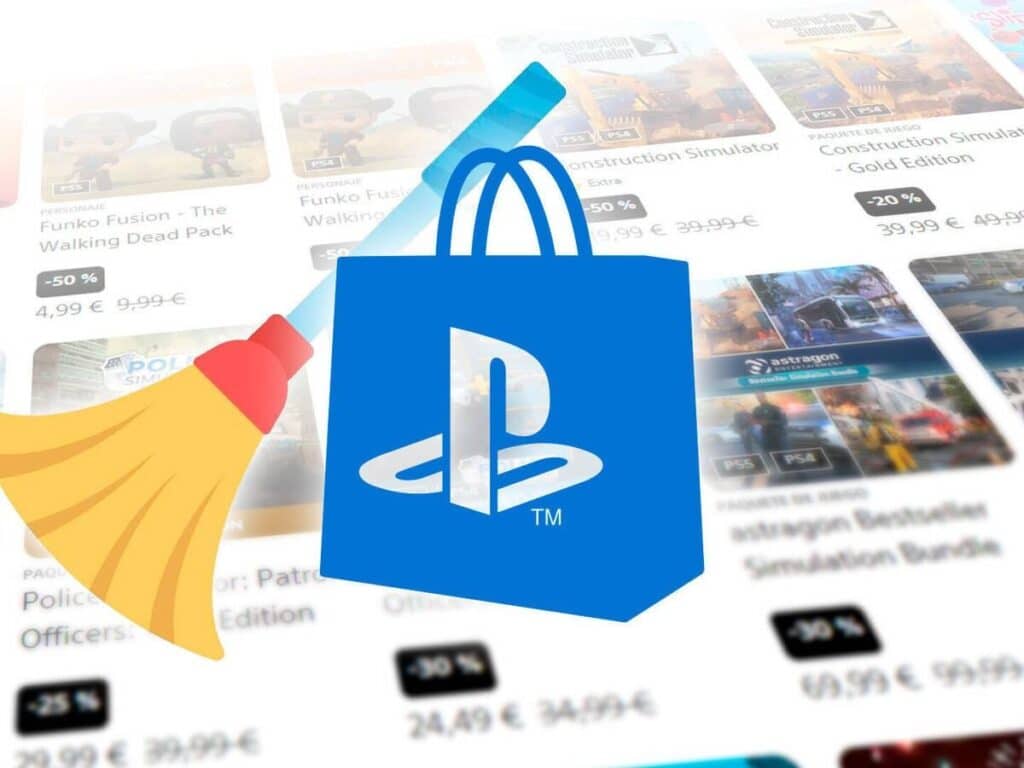 Se limpia PS Store, muchos de ellos Titulos clónicos con contenidos generados por la IA