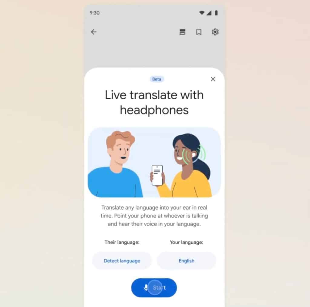 Traducción en tiempo real con Google Translate en tus auriculares