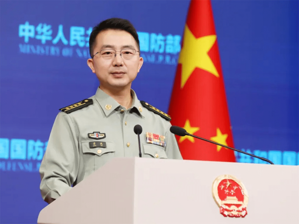 Jiang Bin, portavoz del Ministerio de Defensa chino