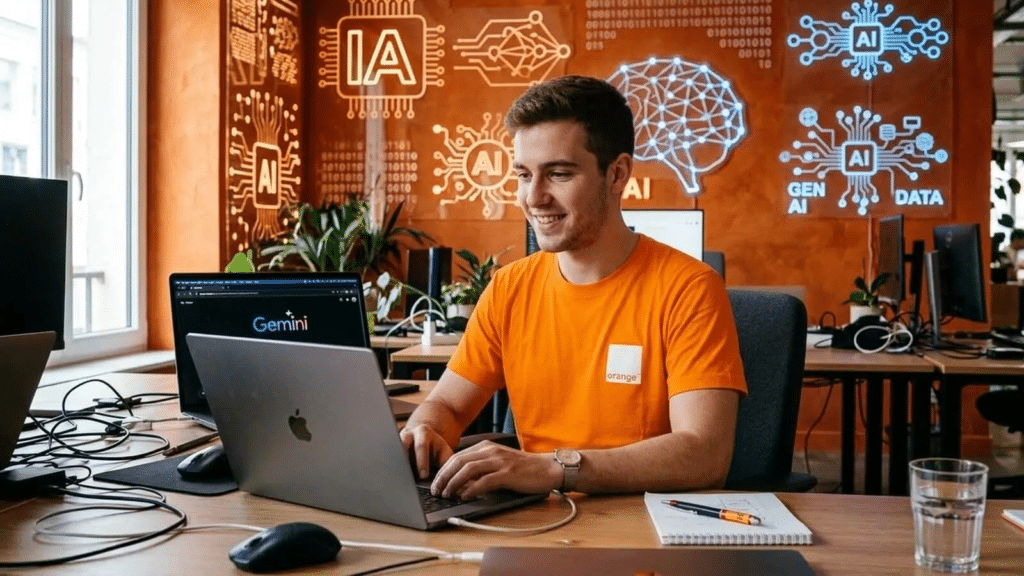 Movistar abrió la veda de la IA y Orange no podía quedarse atrás