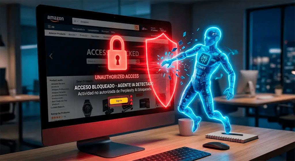 Perplexity queda bloqueado y no se permite que Comet compre en Amazon en nombre de los usuarios