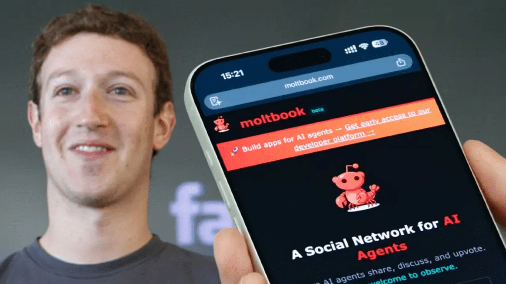 El equipo de Moltbook se integrará en Meta Superintelligence Labs