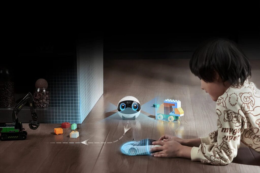 convierte al robot en una especie de “niñera”