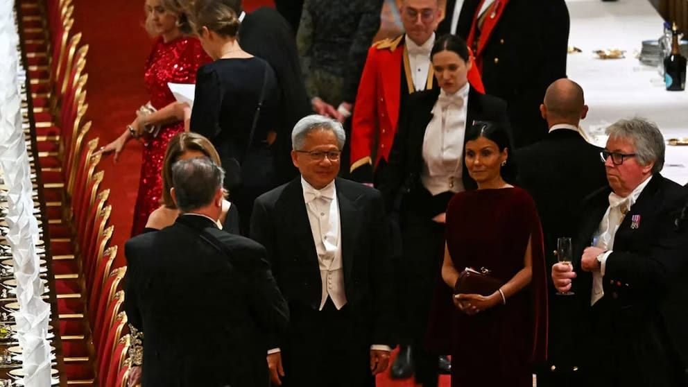 el banquete real reunió a los nombres más potentes de la tecnología