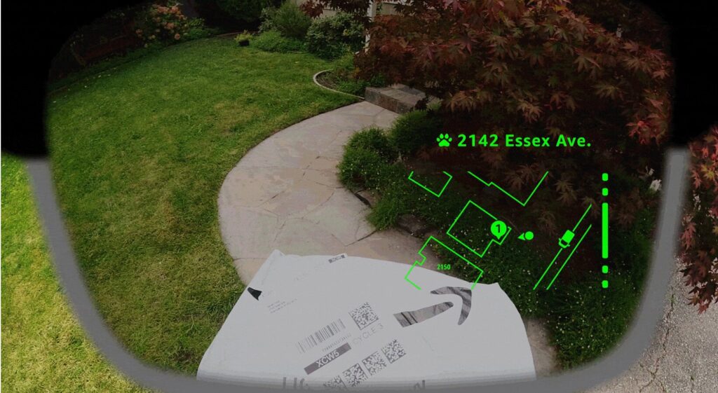 Lentes Amazon IA, navegación precisa en pisos y negocios