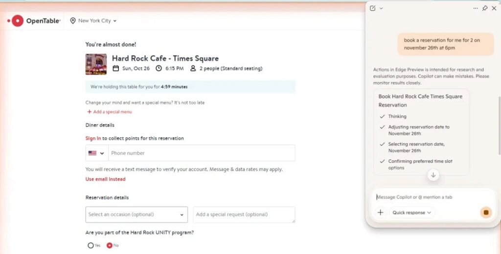 Cómo activar y usar Copilot Mode en Microsoft Edge