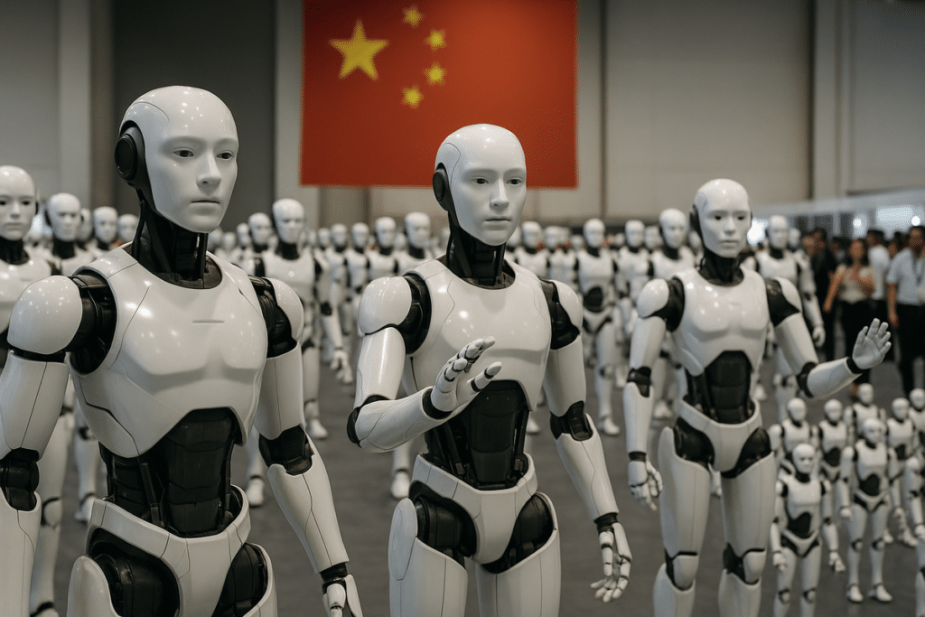 El detalle detrás del alquiler de Robots Humanoides en China