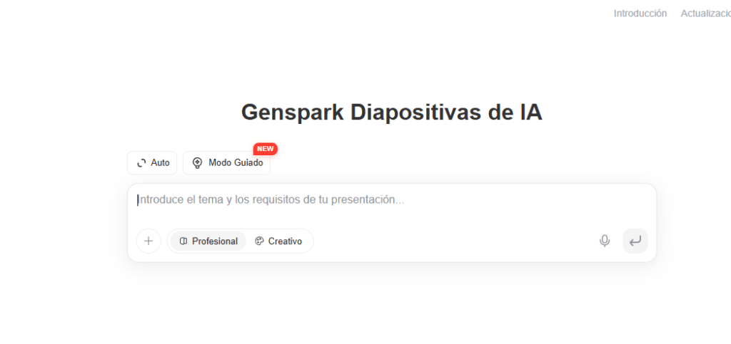 genspark diapositivas ia