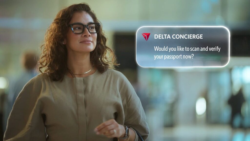 Delta Concierge en Fly Delta: reprogramación de vuelos con IA en tiempo real