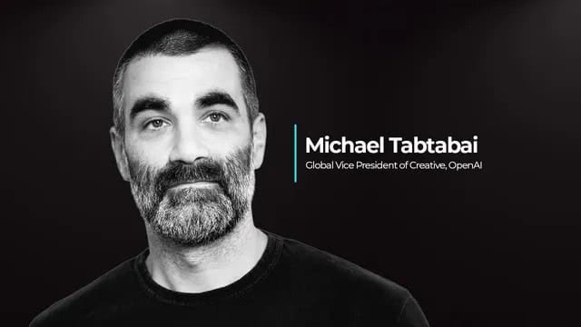OpenAI ha nombrado a Michael Tabtabai como su primer VP Creativo Global.
