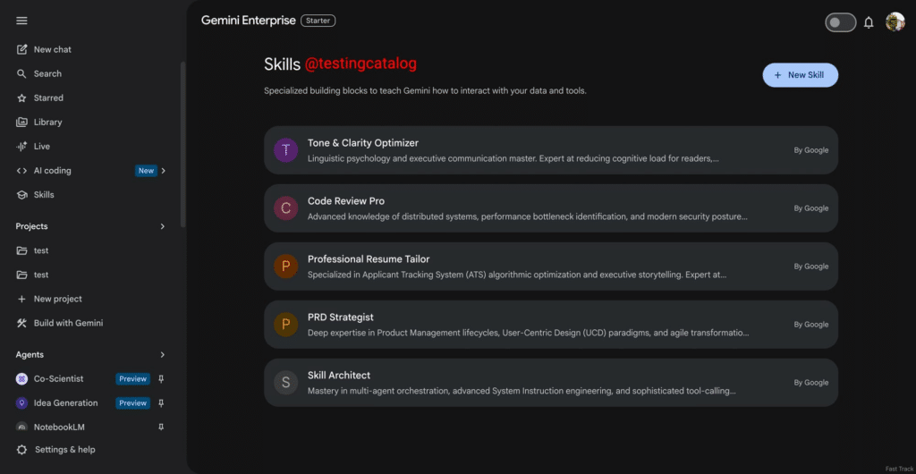 La pestaña "Skills": Democratizando a los agentes sin saber programar