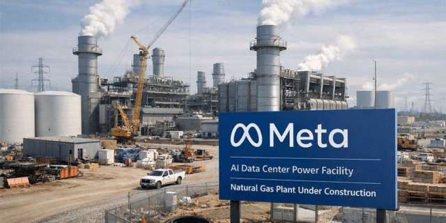 Meta Reconoce el Coste Real de la IA y Apuesta a la Construcción de 7 Centrales de Gas con Energy Corp Meta Reconoce el Coste Real de la IA y Apuesta a la Construcción de 7 Centrales de Gas con Energy Corp