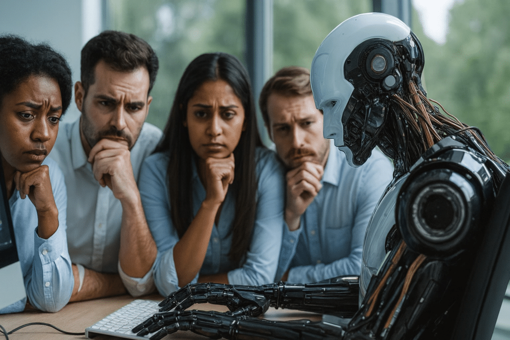 El riesgo de reemplazar a un trabajador por la IA es lento en el tiempo