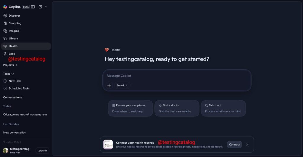 Microsoft pone la salud en primera fila porque ya es una de las consultas más repetidas