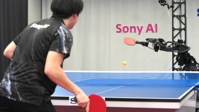 El Robot de IA de Sony ya Vence a Jugadores Profesionales de Ping Pong El Robot de IA de Sony ya Vence a Jugadores Profesionales de Ping Pong