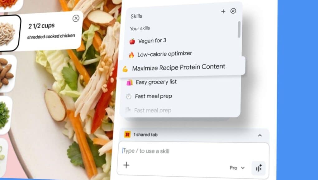 Google Añade Skills de IA en Chrome para Guardar Flujos de Trabajo Google Añade Skills de IA en Chrome para Guardar Flujos de Trabajo