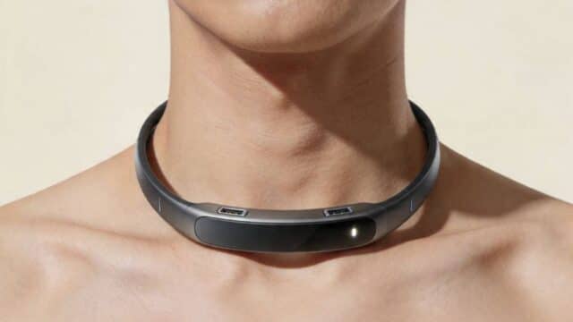 Investigadores de Pohang Presentan un Collar con IA que Traduce Movimientos del Cuello en Voz sin Emitir Sonido