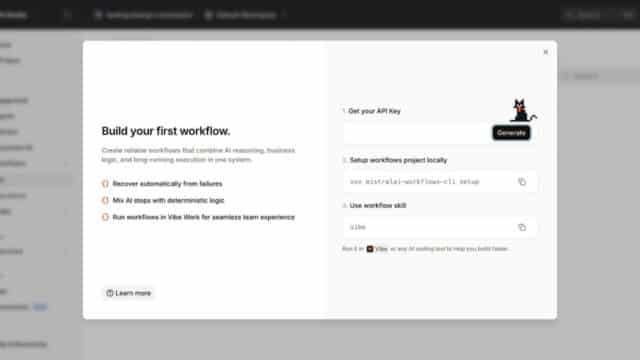 Mistral AI Estrena un Workflows en Vista Previa Pública para Empresas de IA Mistral AI Estrena un Workflows en Vista Previa Pública para Empresas de IA