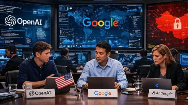 OpenAI, Anthropic y Google se Alían para Frenar las Copias Chinas de sus Modelos de IA OpenAI, Anthropic y Google se Alían para Frenar las Copias Chinas de sus Modelos de IA