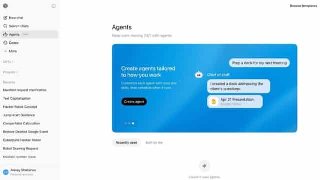 OpenAI Está Probando una Función con Agentes Autónomos Siempre Activos en ChatGPT OpenAI Está Probando una Función con Agentes Autónomos Siempre Activos en ChatGPT