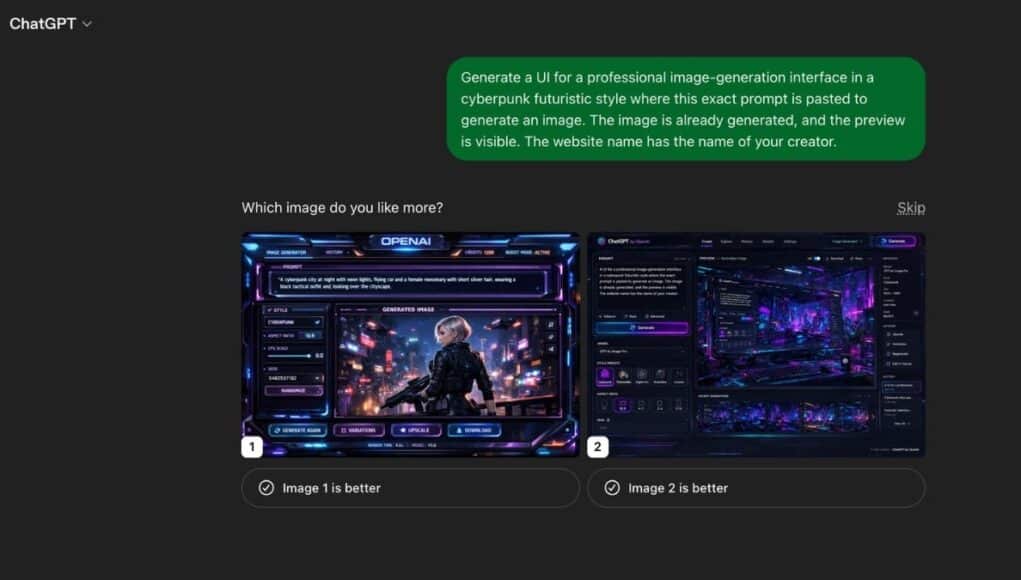 OpenAI Prueba Image V2 en ChatGPT, Prepara Nuevo Modelo de Generación de Imagen OpenAI Prueba Image V2 en ChatGPT: ¿Prepara Nuevo Modelo de Generación de Imagen?