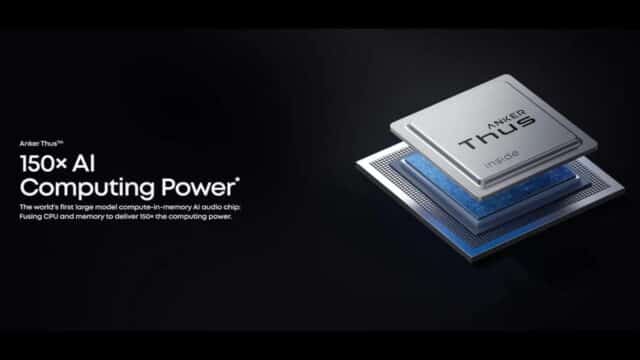 Thus, el Chip de Anker que Multiplica por 150 la Potencia en IA Local para Wereables Thus, el Chip de Anker que Multiplica por 150 la Potencia en IA Local para Wereables