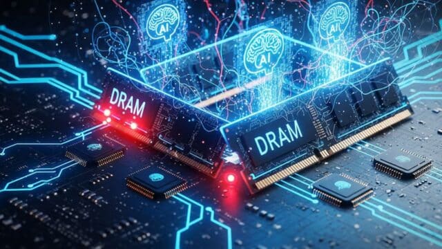 Tres Empresas Controlan la DRAM mundial, Ni Juntas Cubren la Demanda y eso Golpea el Precio de la IA