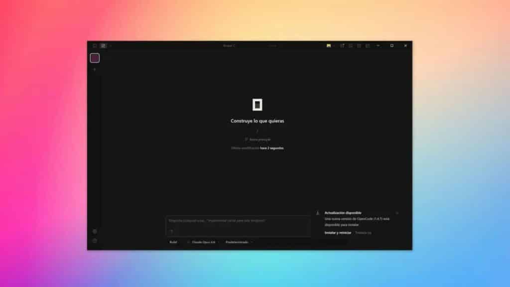 OpenCode, agente de IA para escribir y modificar software