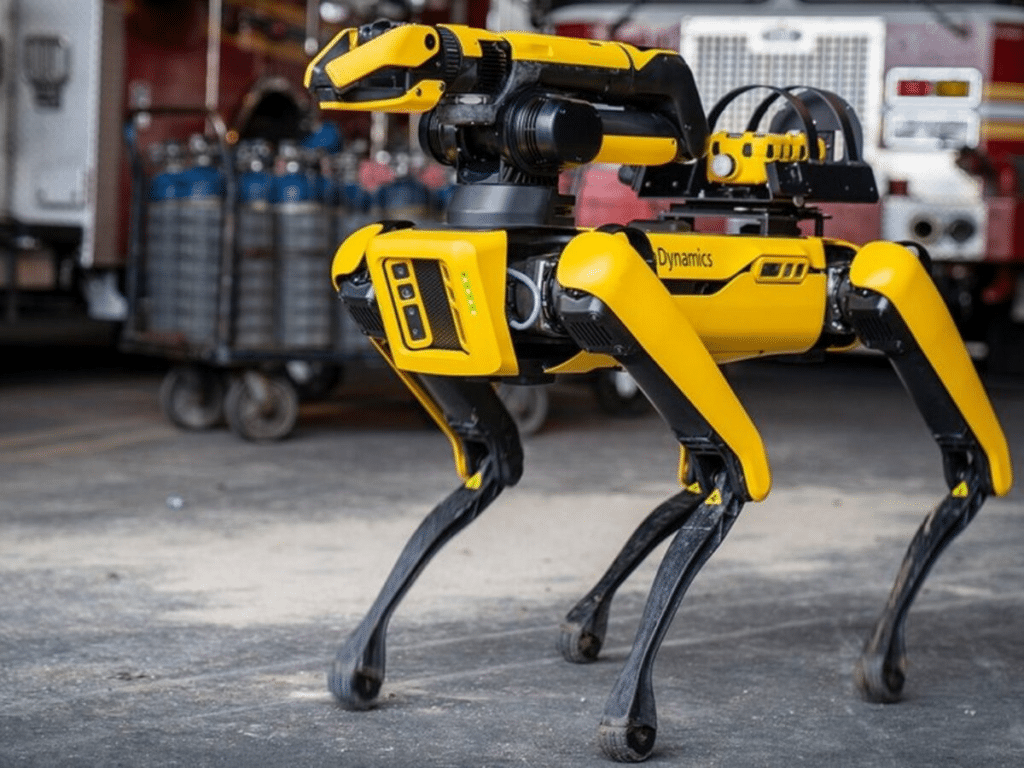 Spot el robot cuadrúpedo puede interpretar el entorno, leer instrucciones y planificar tareas